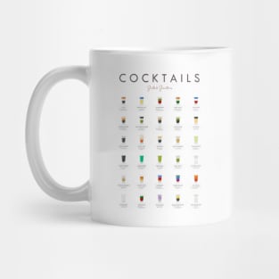 Cocktails Shots And Shooters Mug